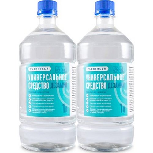 Кожный антисептик в бутылках – 1 литр