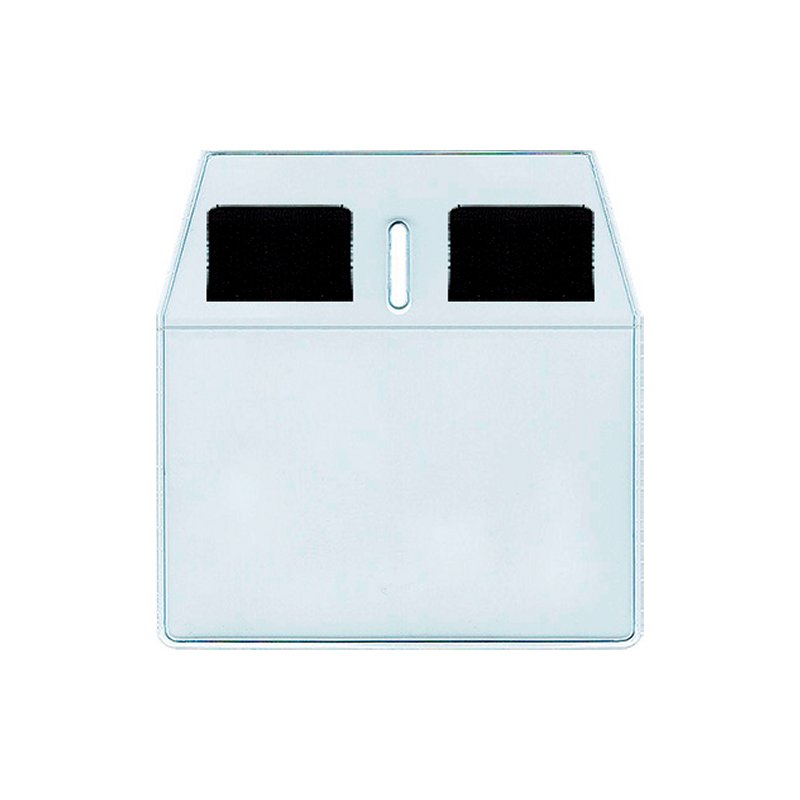 Прозрачный карман на липучке – 105×100 мм