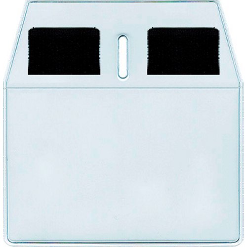 Прозрачный карман на липучке – 105×100 мм