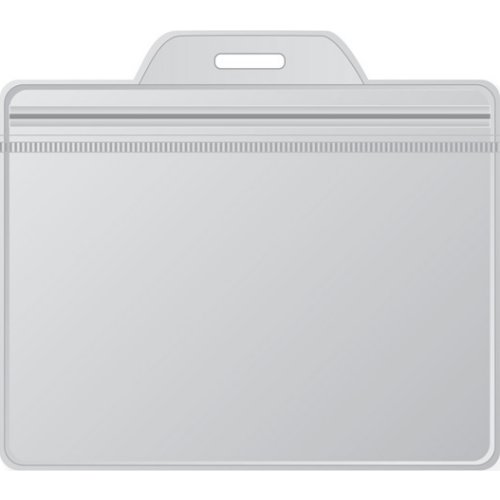 Прозрачный карман для бейджа – 100×80 мм